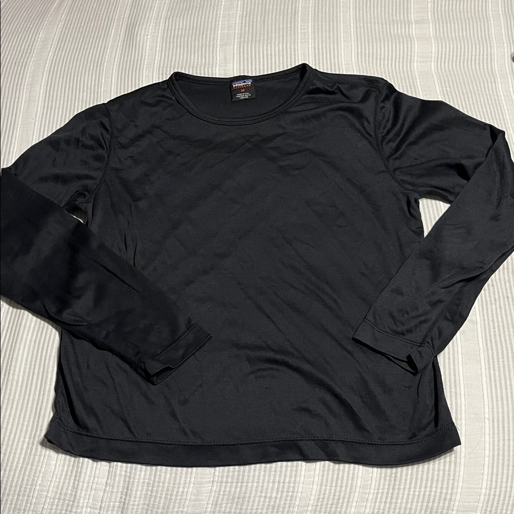 Patagonia Black Capilene Long Sleeve